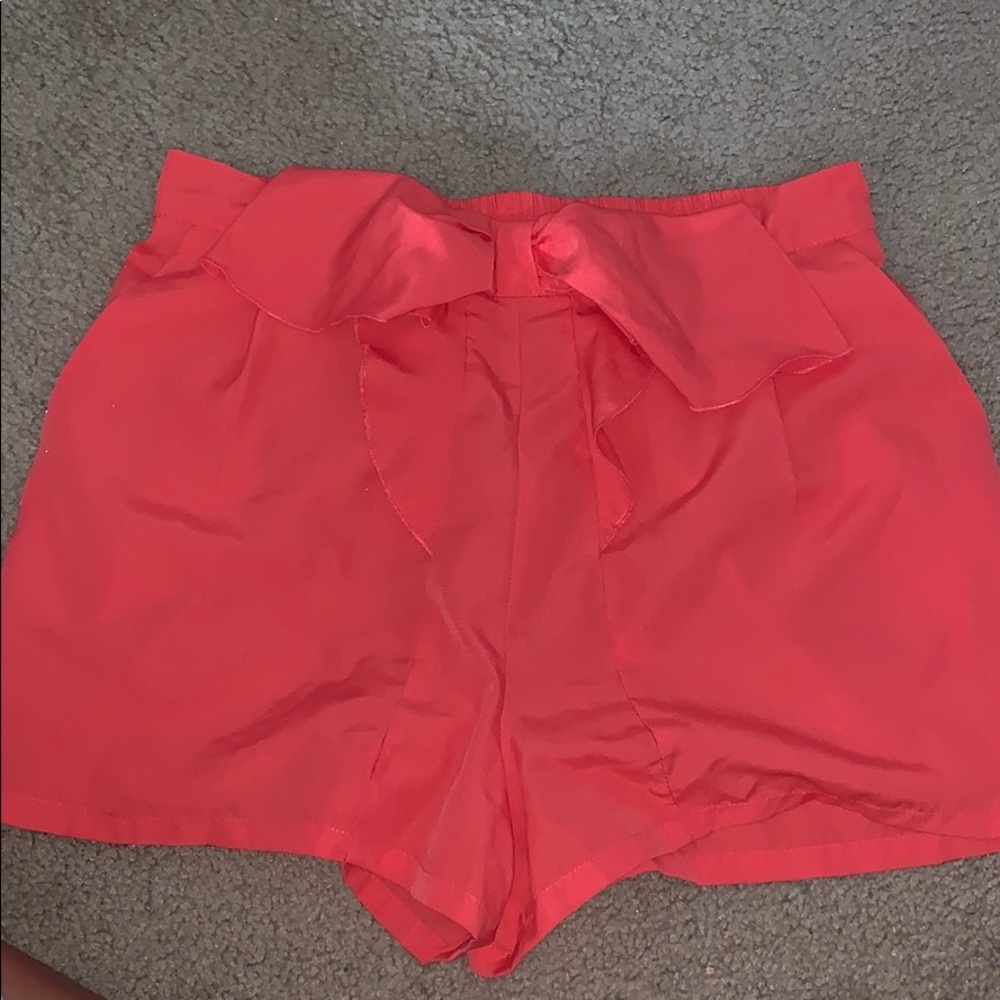 casual bow shorts